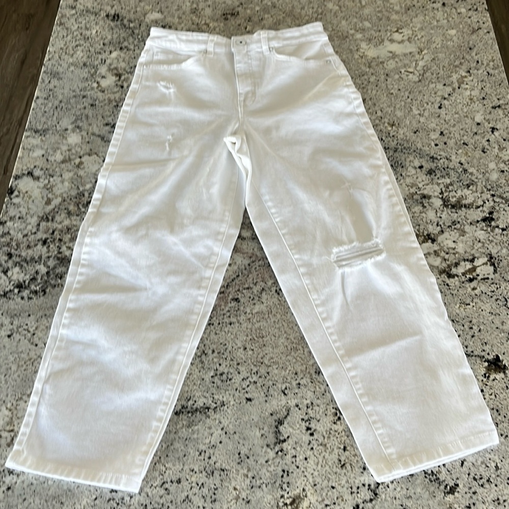 Style and Co Vintage Straight Mom Jeans - High Rise